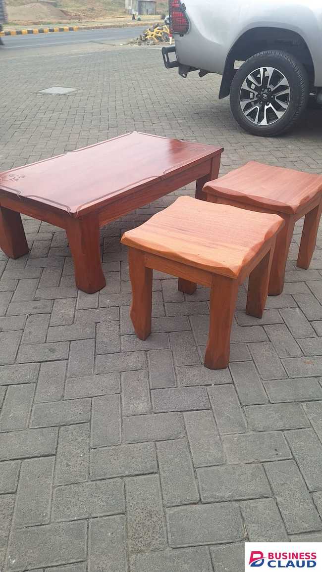 Mahogany Coffee Table Set