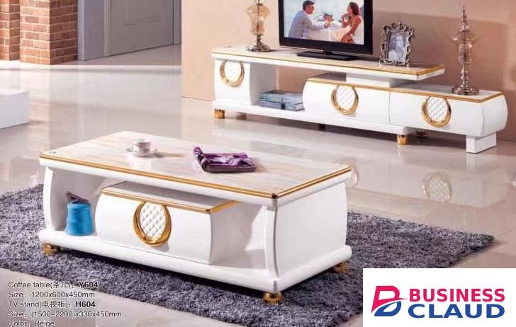 Matching Tv Stand+ Coffee Table