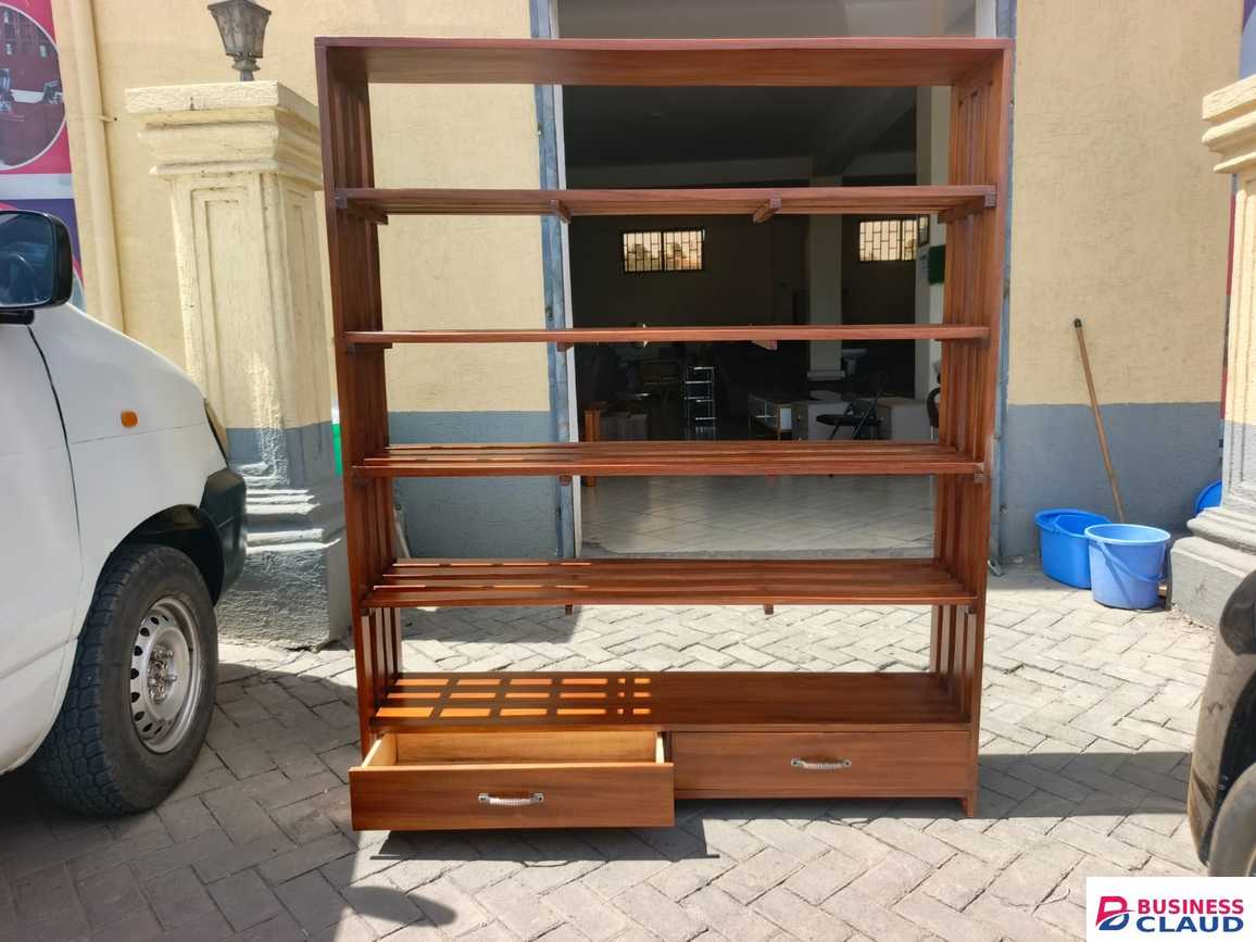 Mahogany Shoe Rack