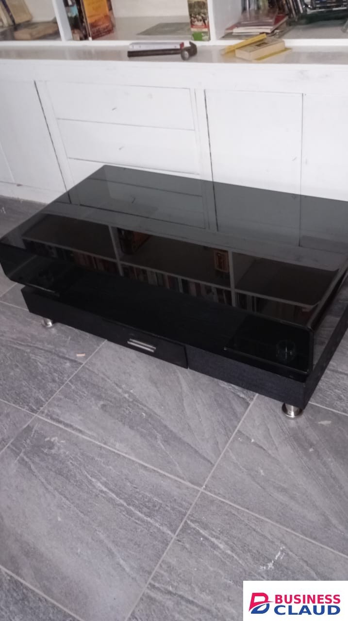 Black Glass Coffee Table