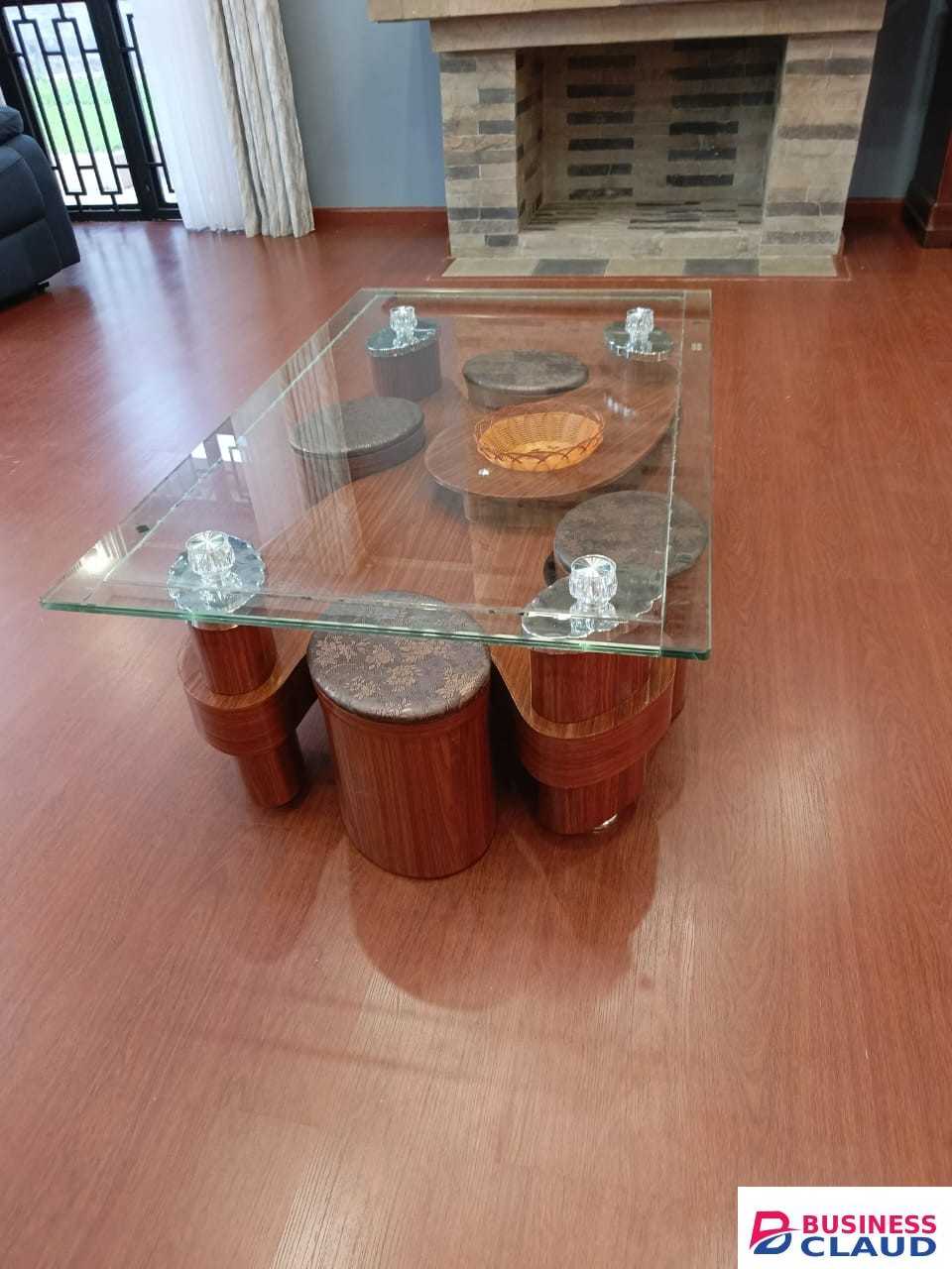Glass Top Coffee Table