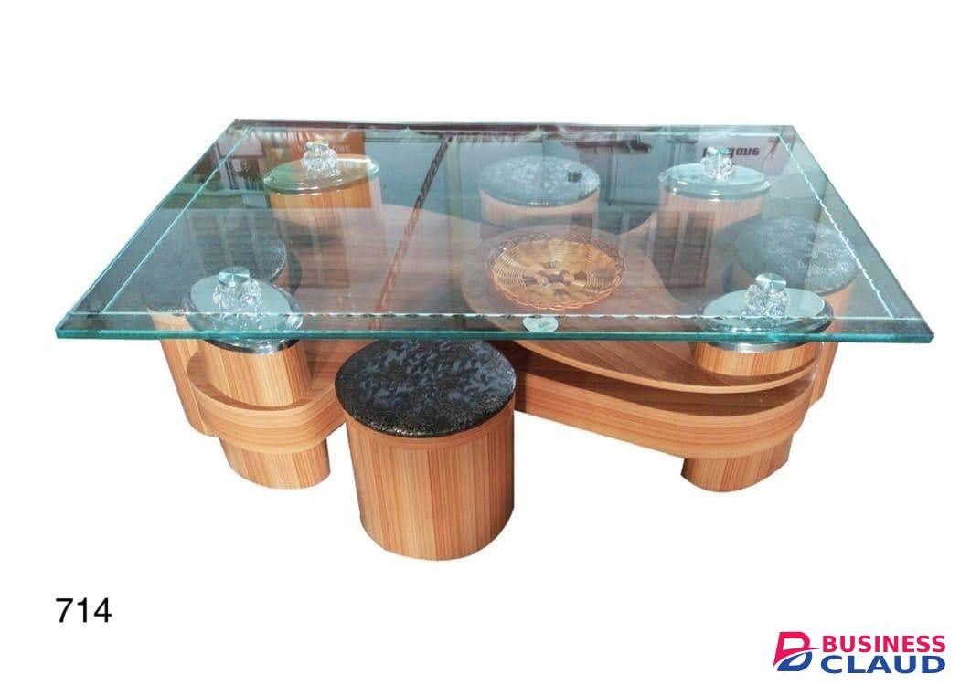 Puffed Coffee with 4 Stools