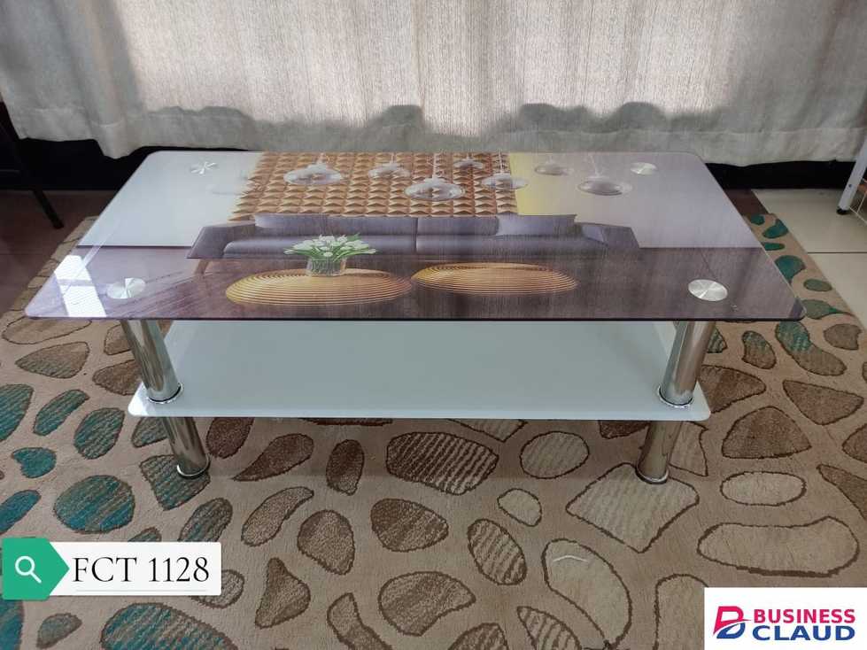 Modern Glass Top Coffee Table