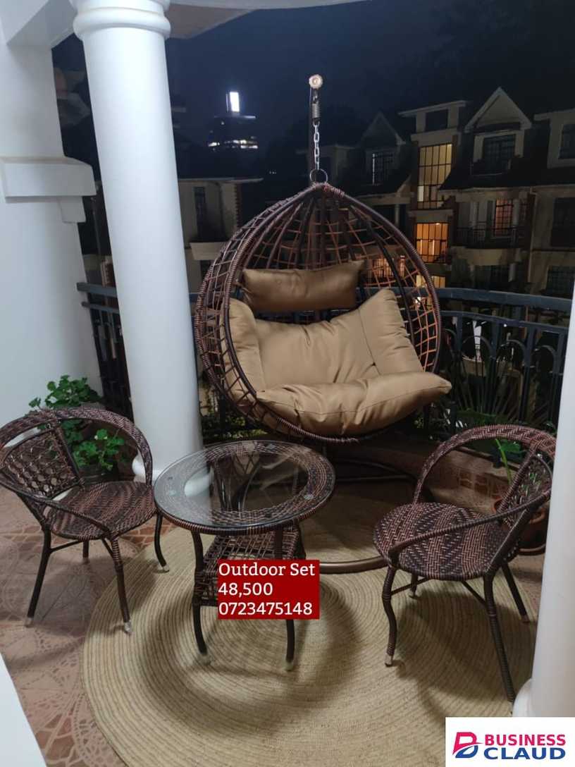 Balcony Rattan Set