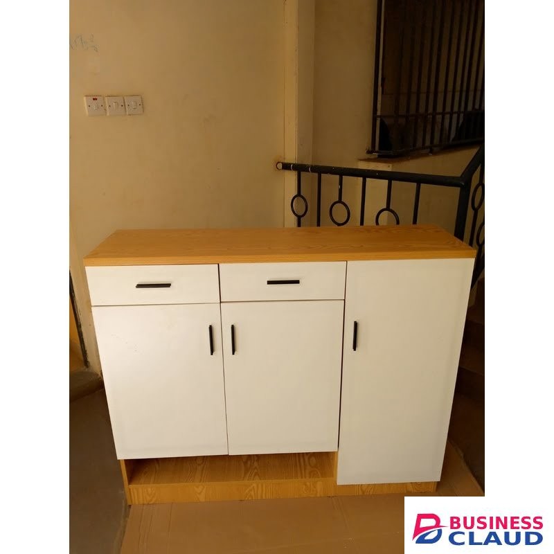 Three Door Kitchen Cabinet