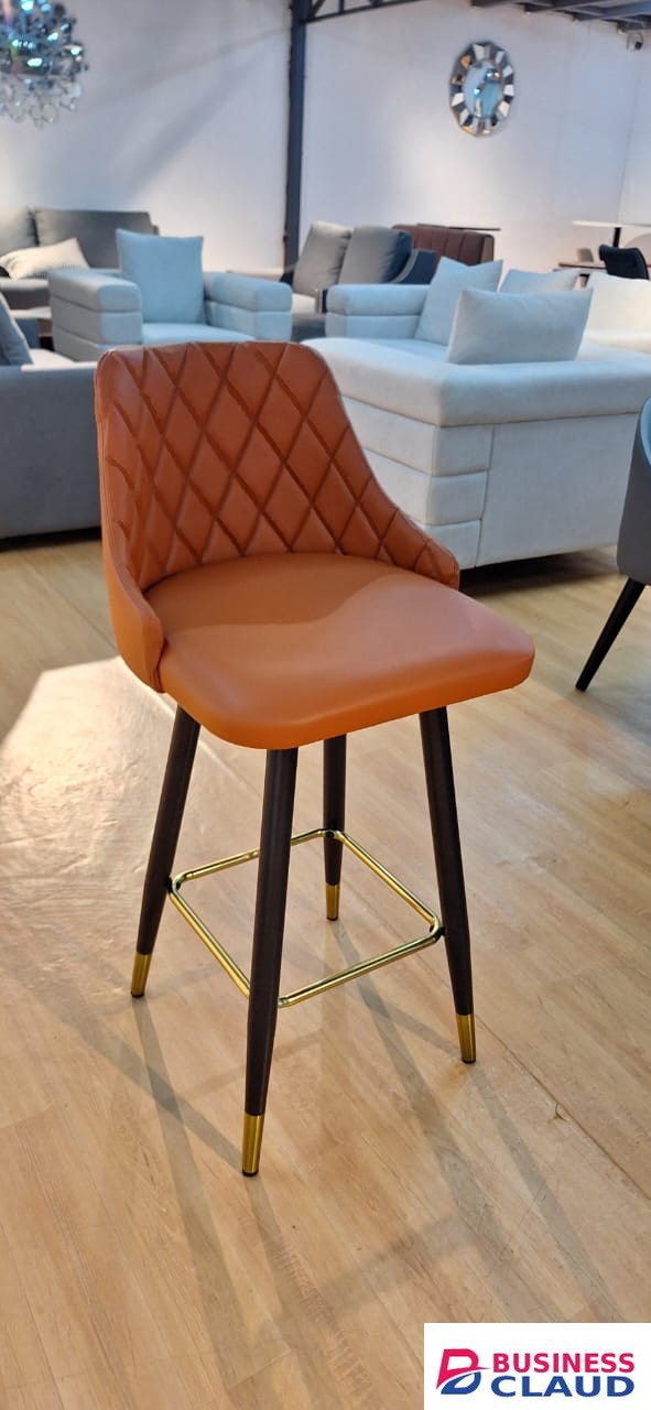 Orange Kitchen Stool