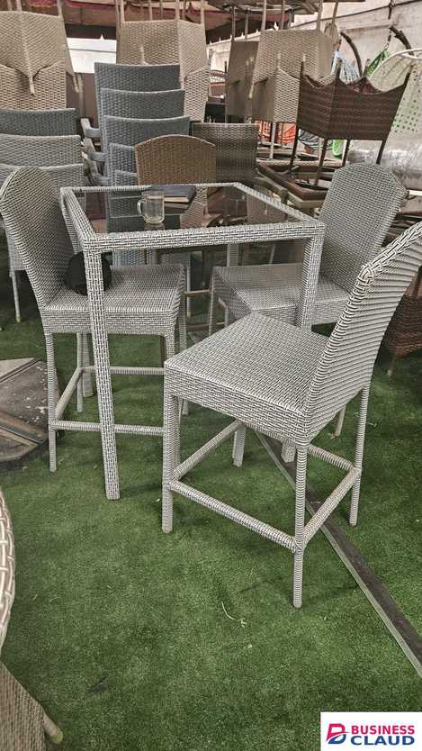 Rattan Bar Set