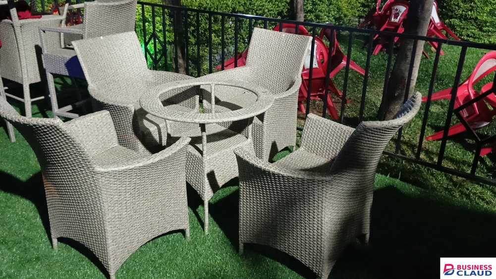 4 Seater Rattan Outdoor Set