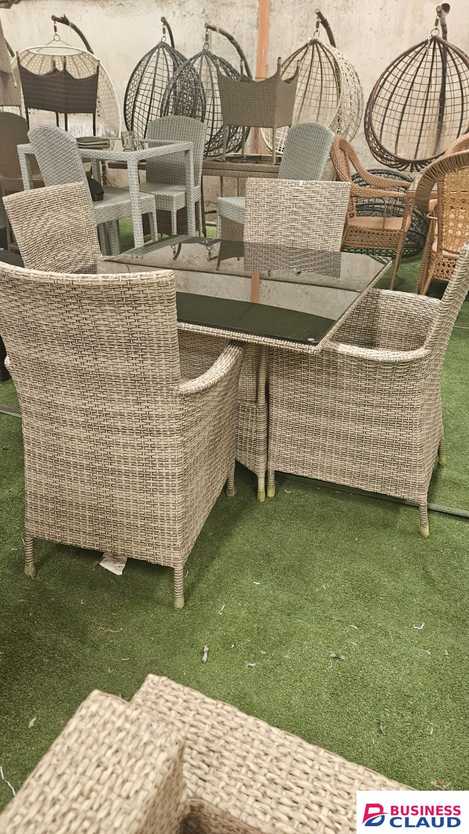 Rattan Patio Dining Set