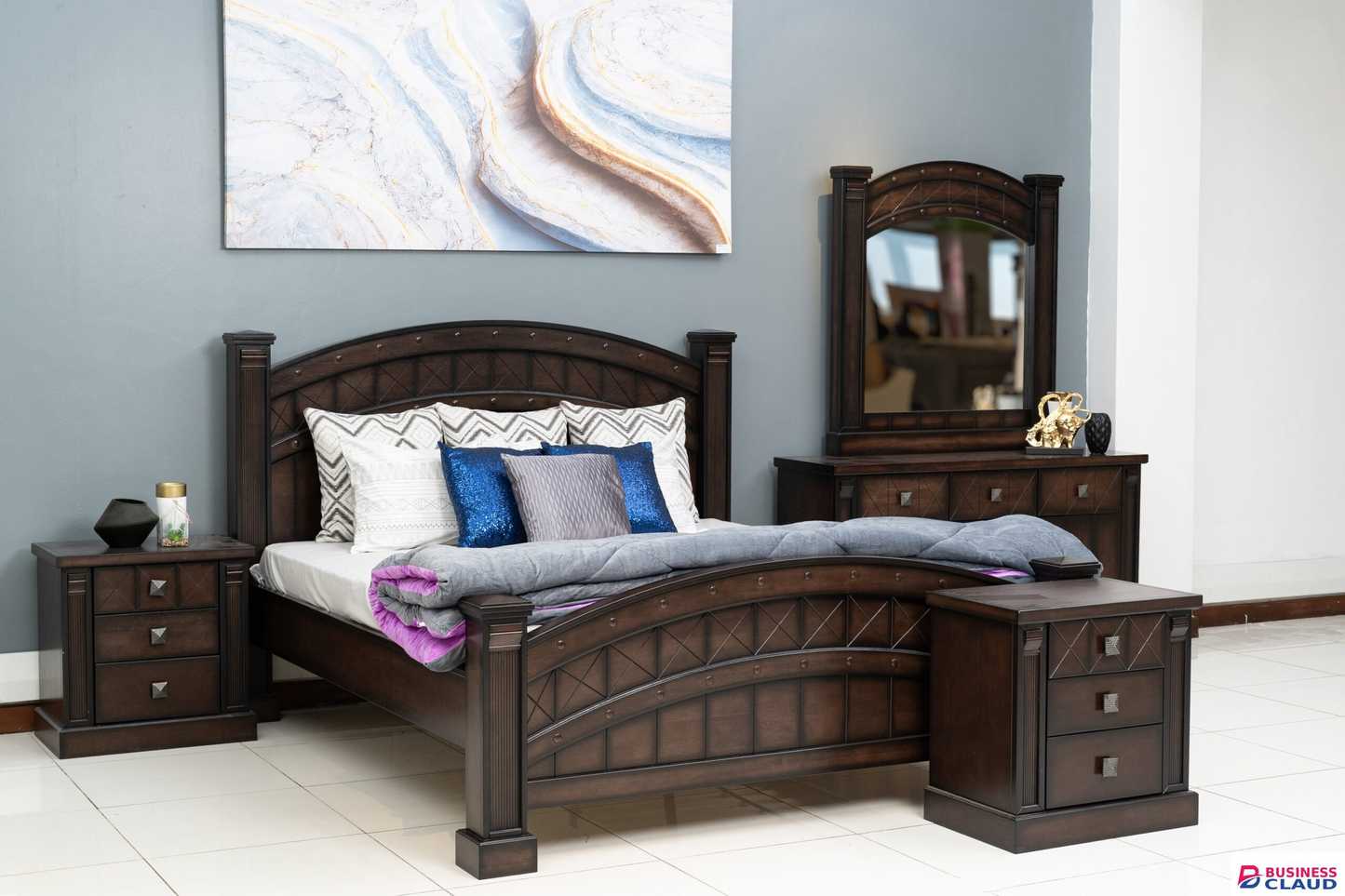 Flora King Bed
