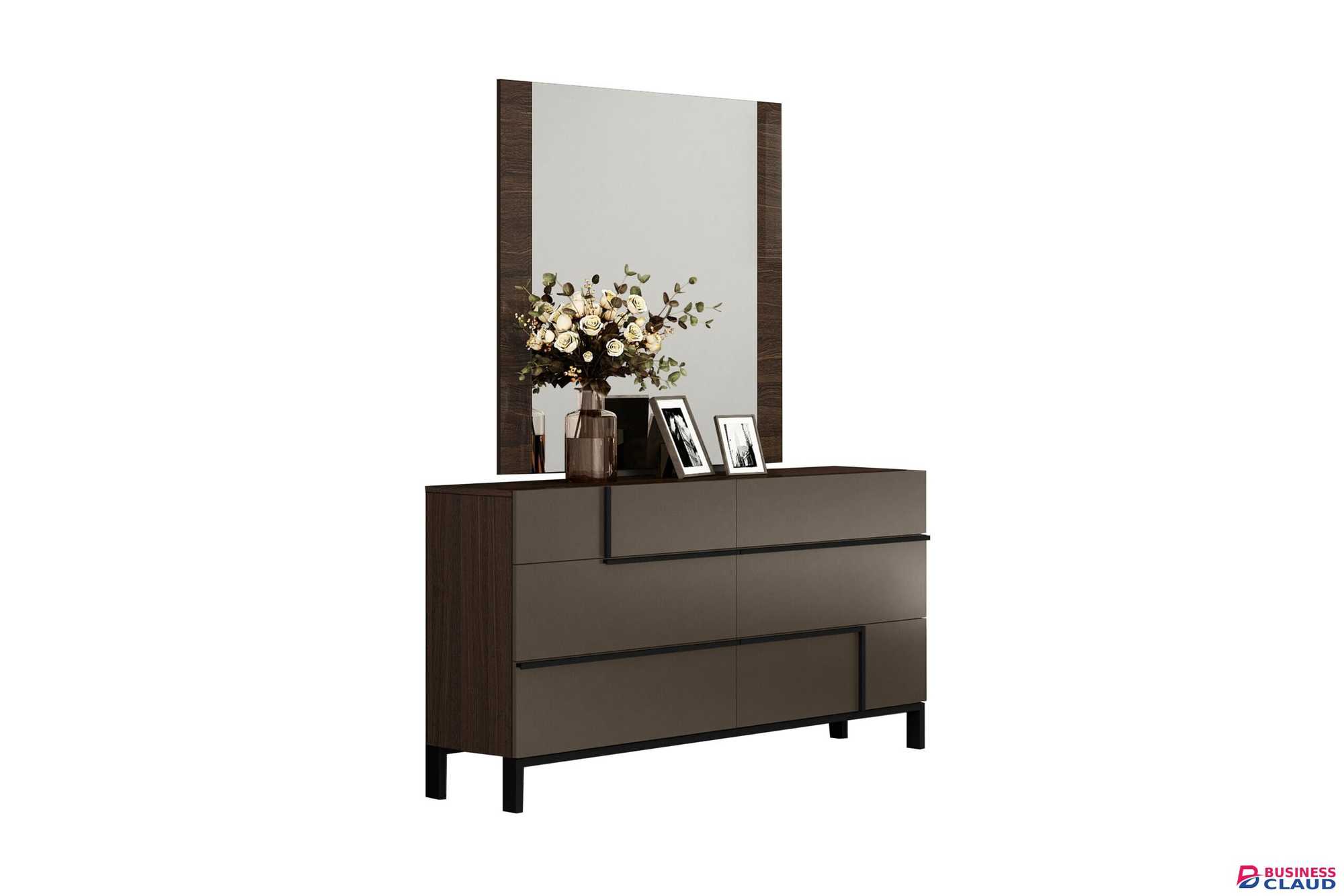 Fortman Dresser with Mirror