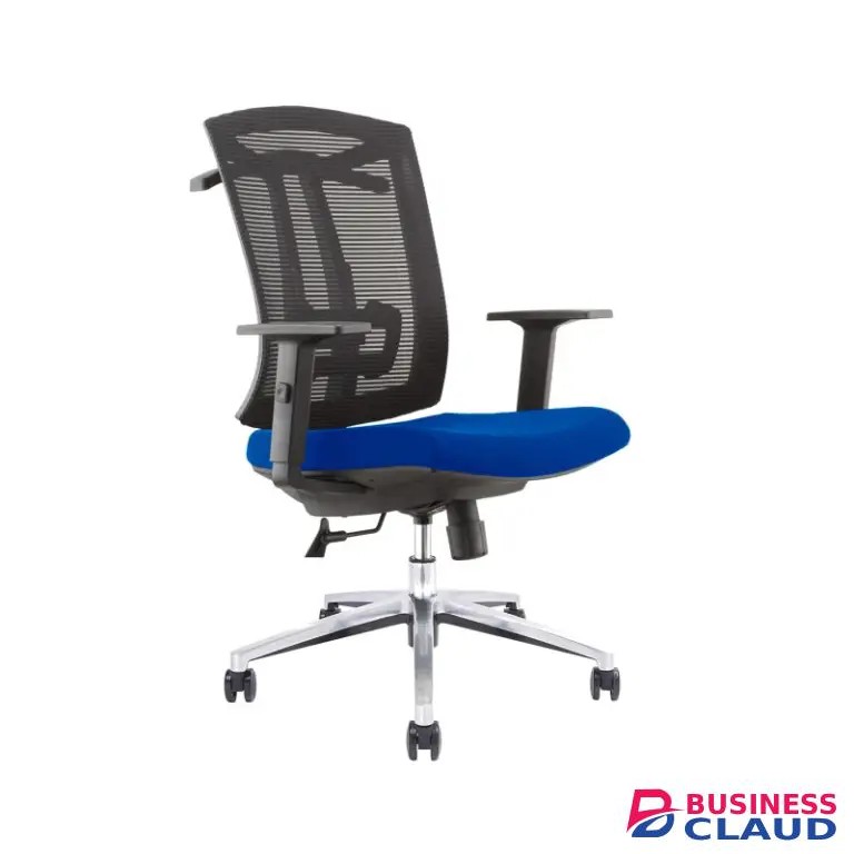 6206B/2106B M/B Mesh Chair Blu/Blk (Fos)