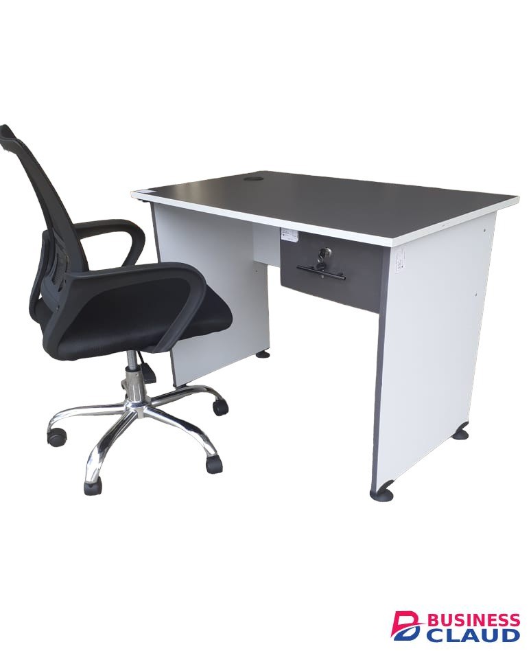 Single Drawer Desk and Chair