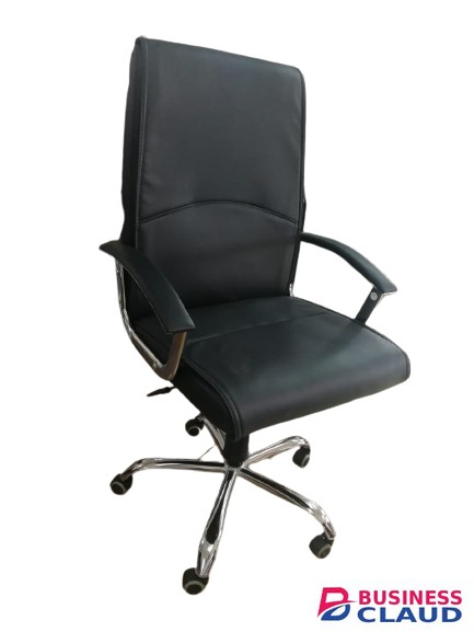 Swivel Low Back Height Adjustable Leather Chairs
