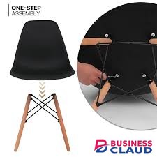 Plastic Armless Eames Dining Chair