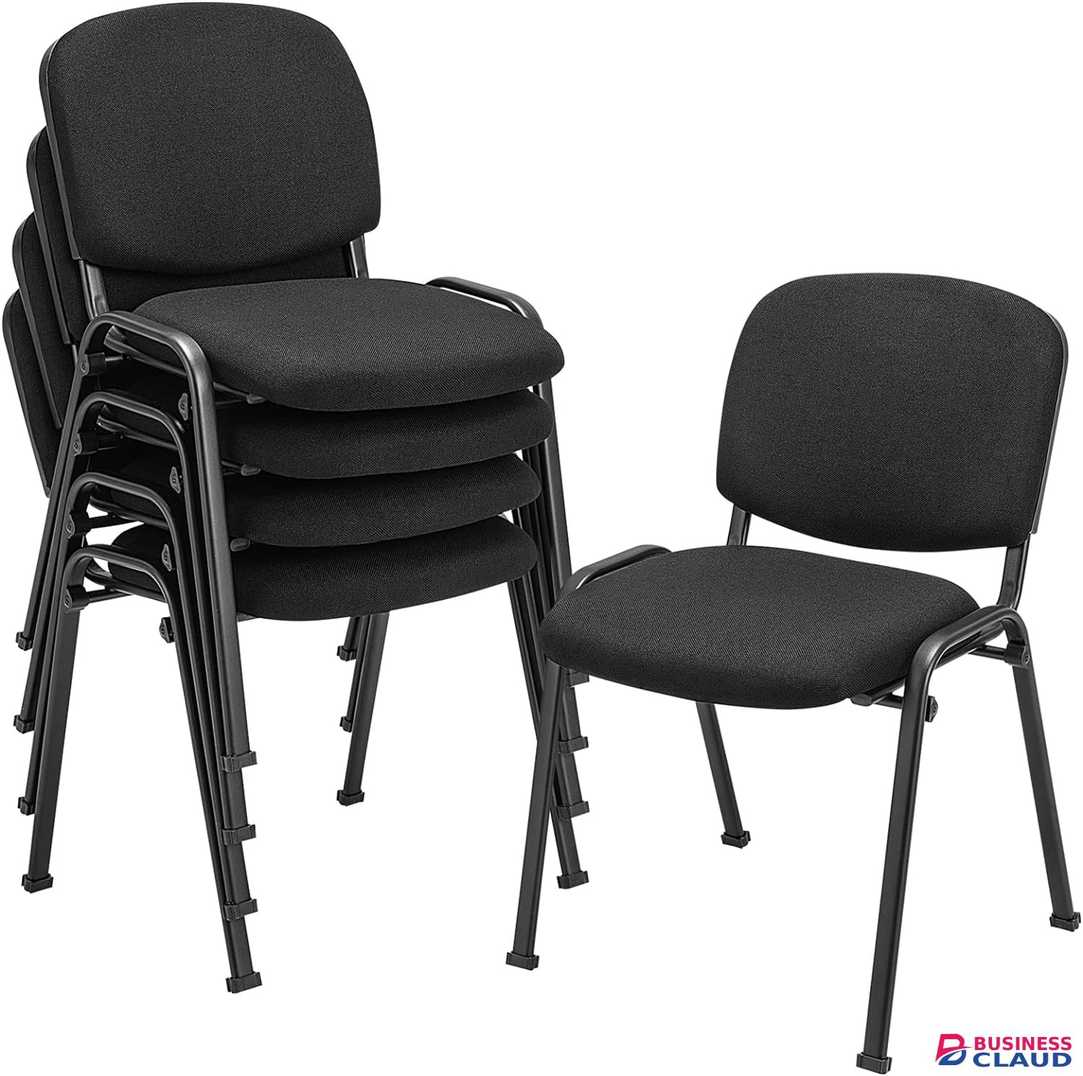 Tosca office visitor seat- Black. - Furniture Mart