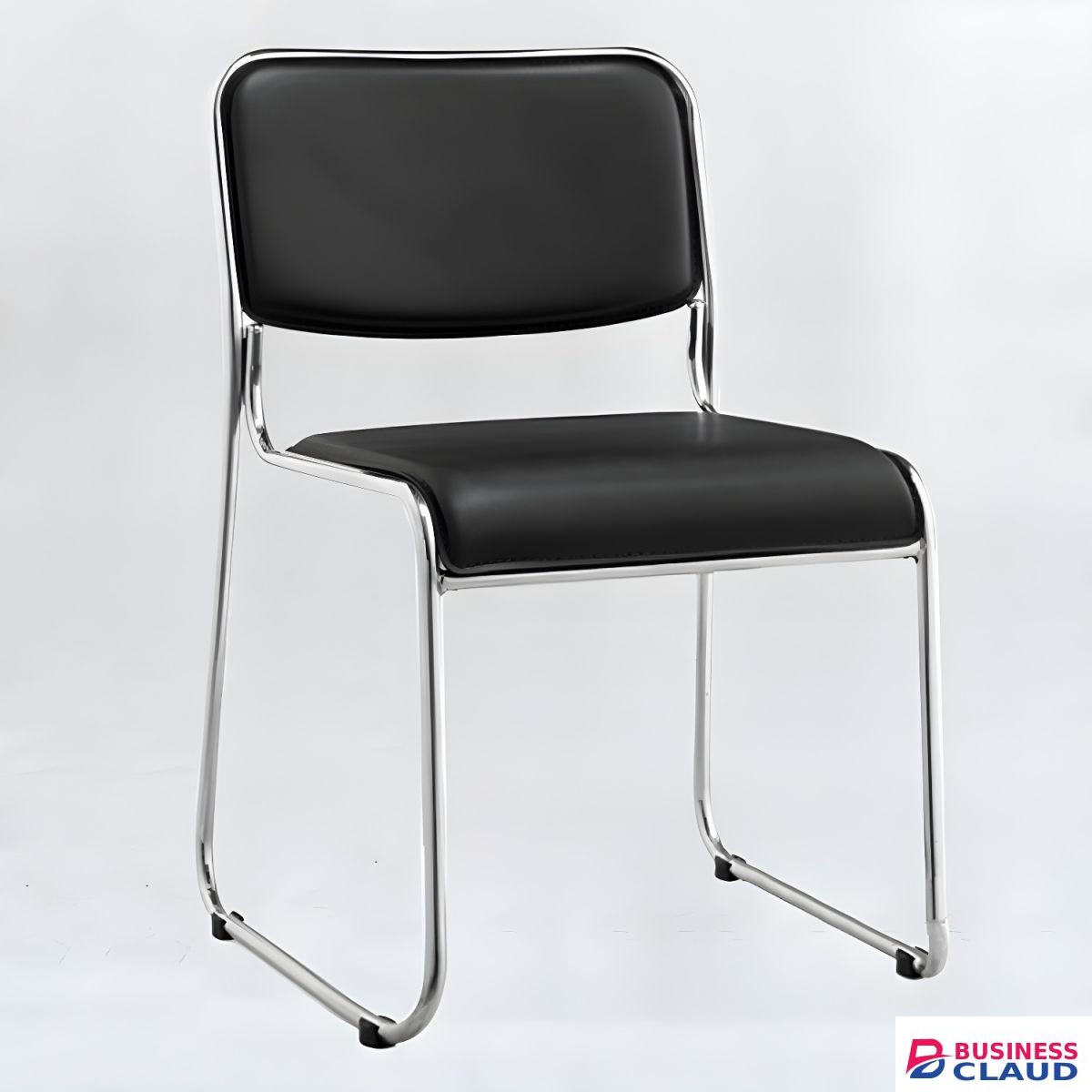 Chrome Office Guest Seat - Furniture Mart
