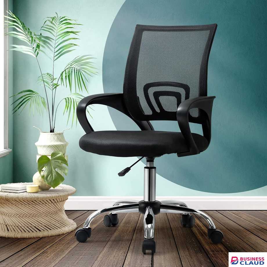 Ergonomic swivel office study seat - Furniture Mart