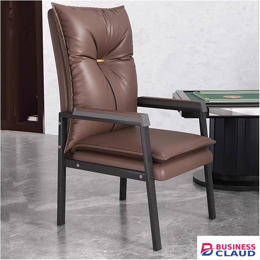 Executive Leather Office Waiting Chair