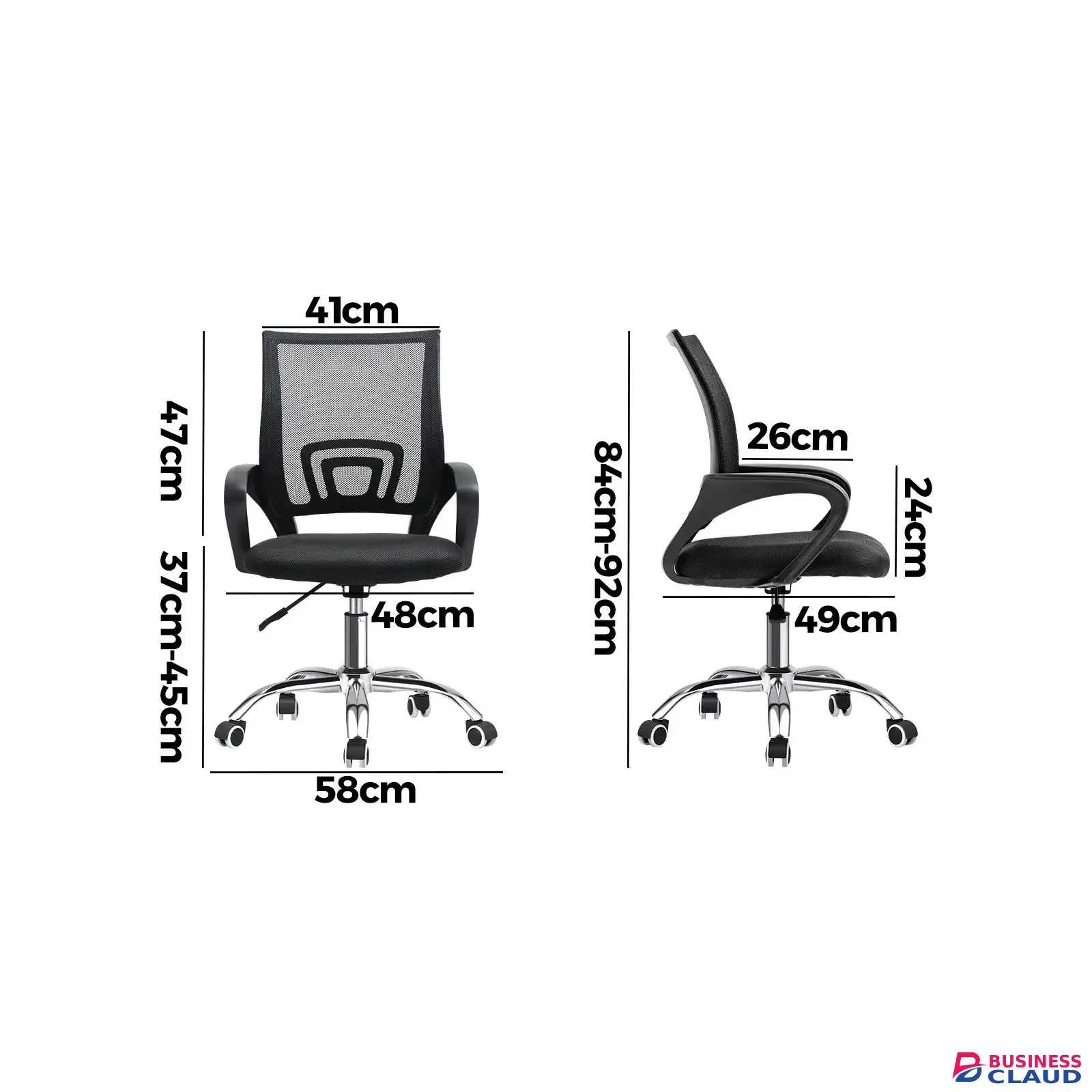 Home office mesh task chair - Furniture Mart