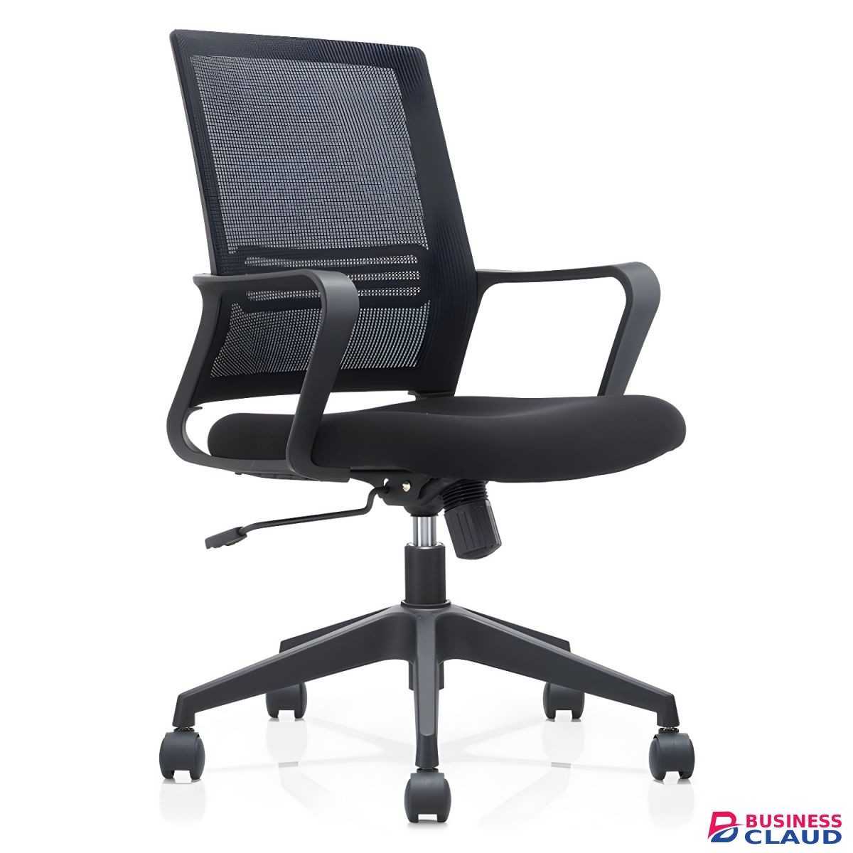 Medium-back mesh office seat