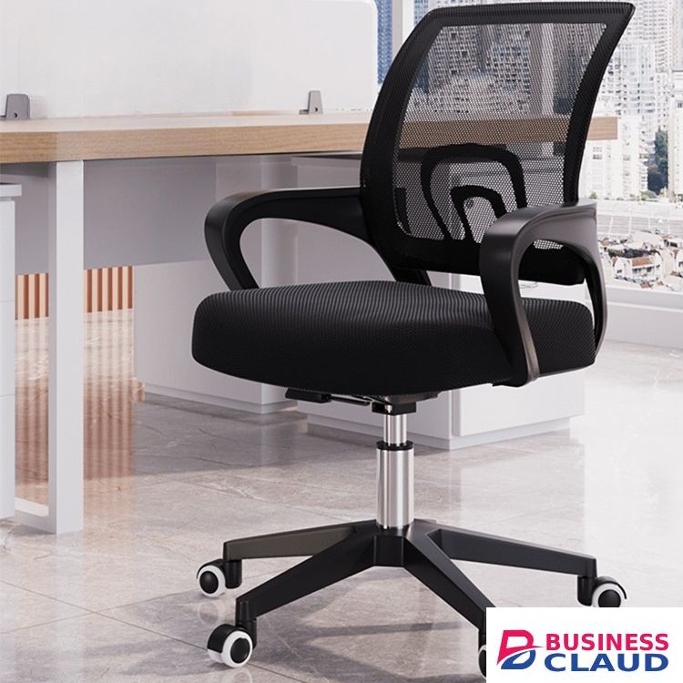 Mesh Back Swivel Chair - Furniture Mart