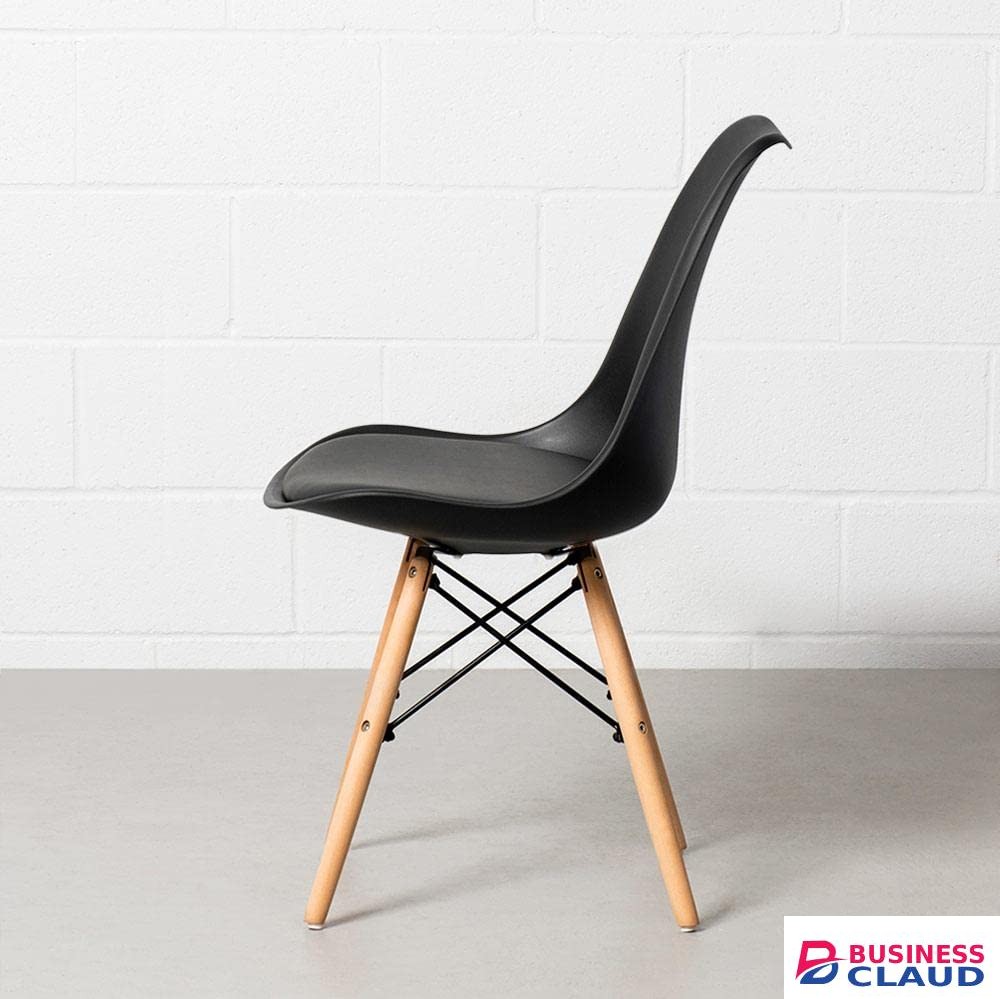 Modern padded eames chair - Furniture Mart