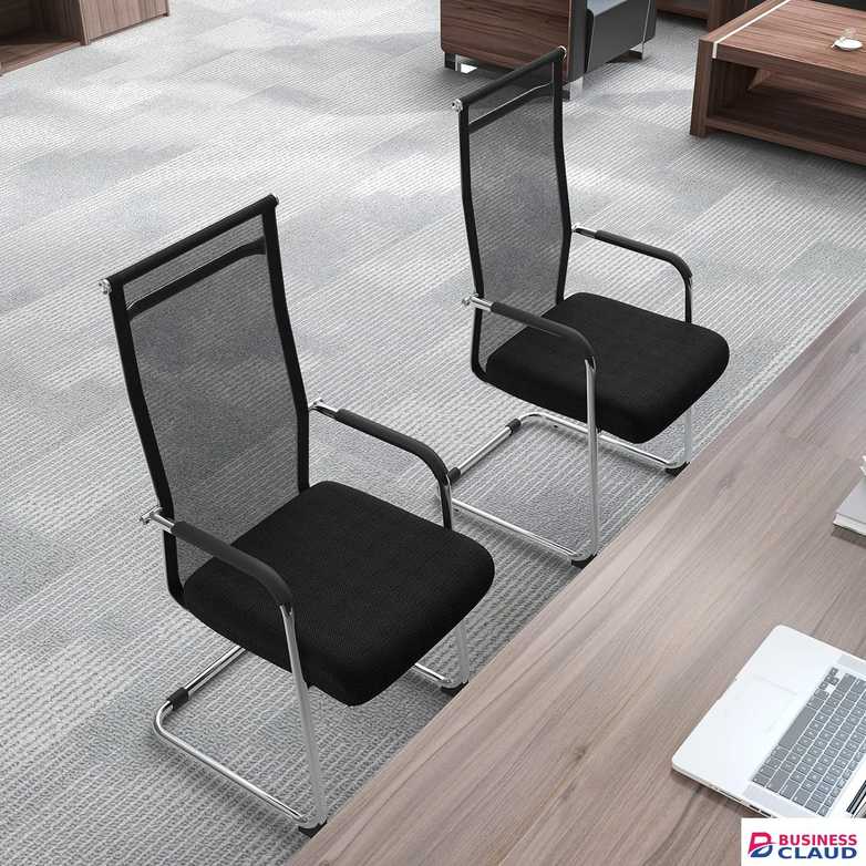 Office waiting seat (black) - Furniture Mart