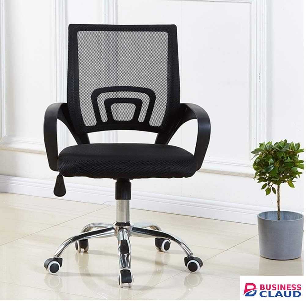Secretarial mesh office seat