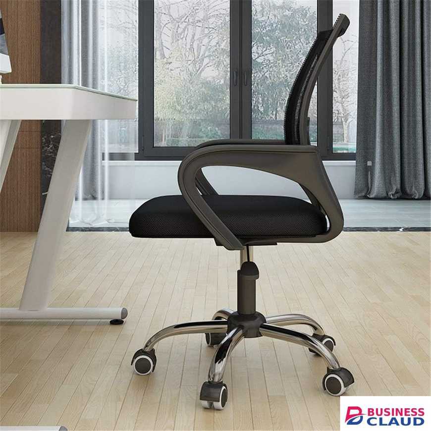Secretarial mesh swivel office chair - Furniture Mart