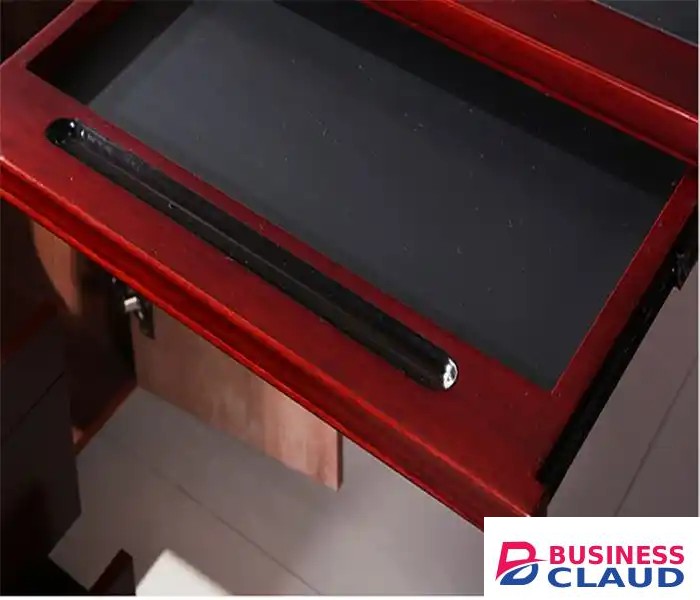 1.6 meters executive desk (mahogany) - Furniture Mart , Desks