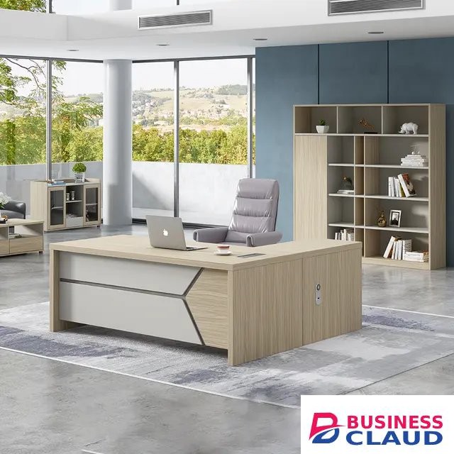 1.6 meters executive L-shaped Desk - Furniture Mart