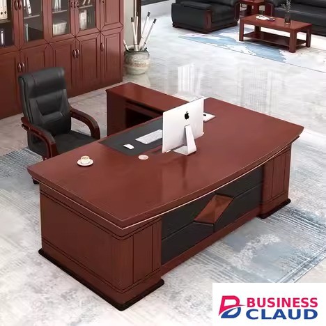 1.6 meters red-mahogany executive desk - Furniture Mart
