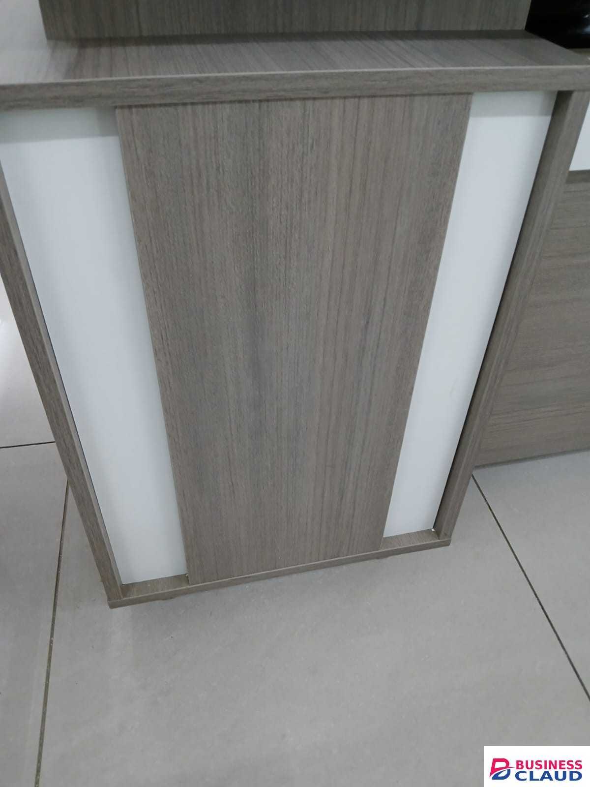 1.8 M Gray Executive Office Work Desk