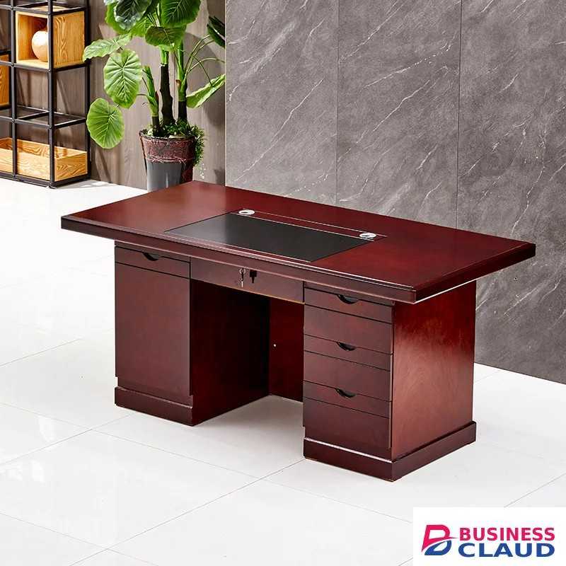 1200mm Executive Desk (mahogany) - Furniture Mart | Quality Tables.