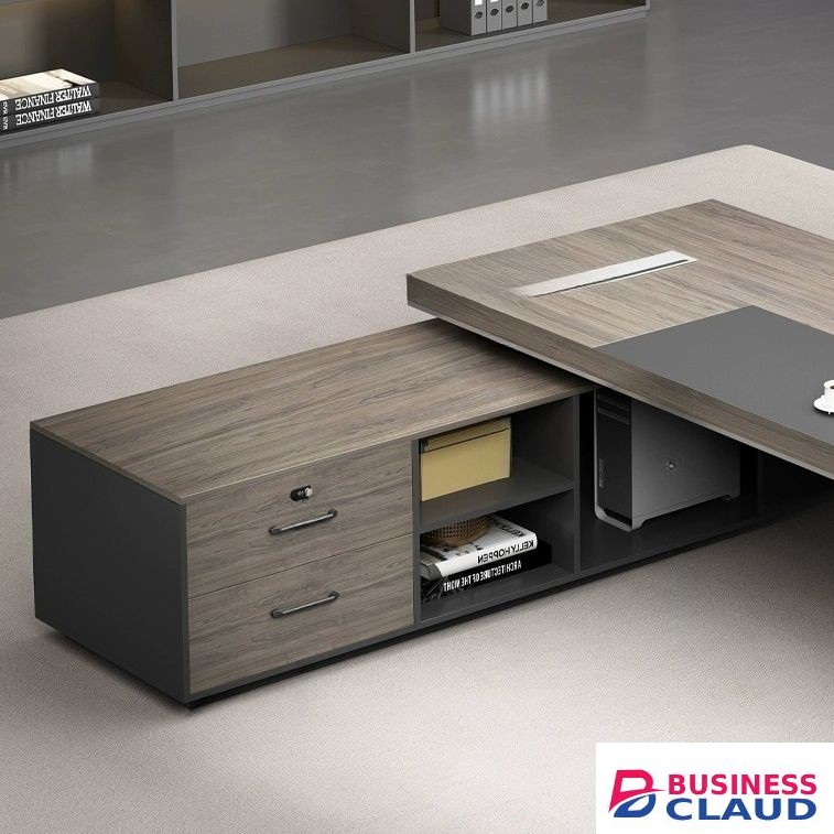 1800mm Executive Boss Office Desk - Furniture Mart
