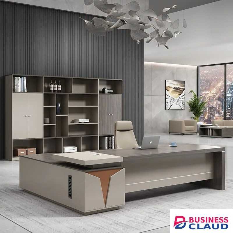 1800mm Imported office desk - Furniture Mart | L