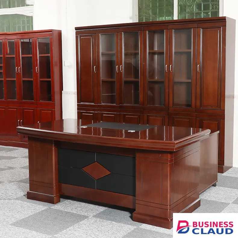 1800mm L-shaped executive office desk - Furniture Mart