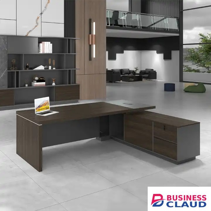 1800mm mahogany executive office desk - Furniture Mart