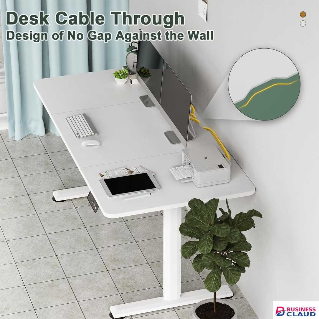 Adjustable Height Electric Desk - Furniture Mart