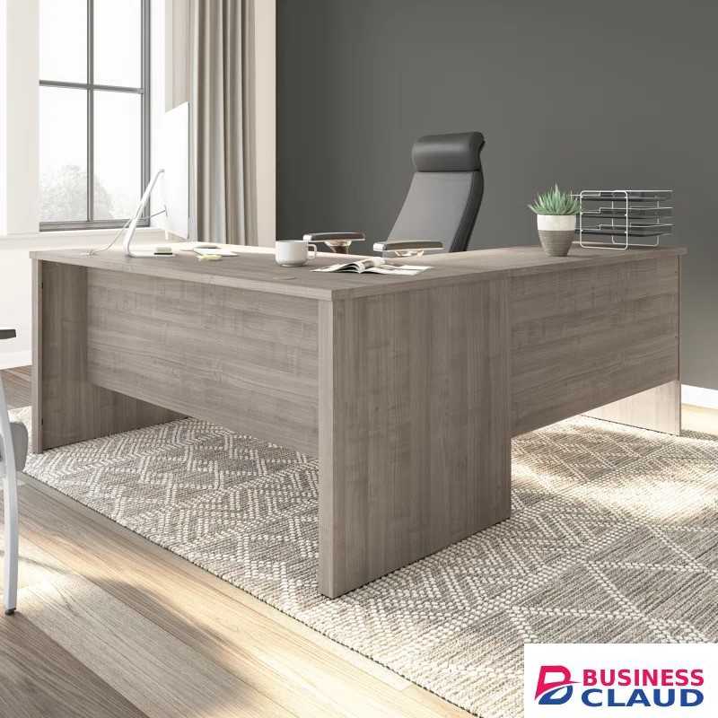 Barra L-shaped office desk - Furniture Mart , Office tables