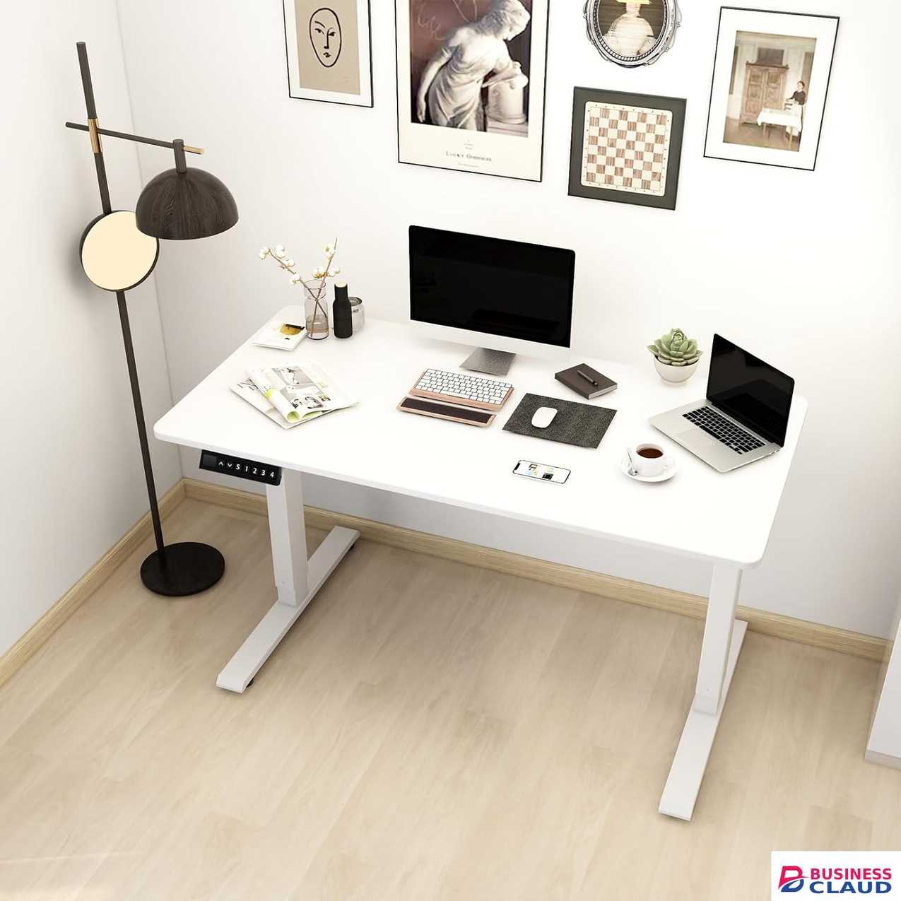 Height-Adjustable Electric Table - Furniture Mart