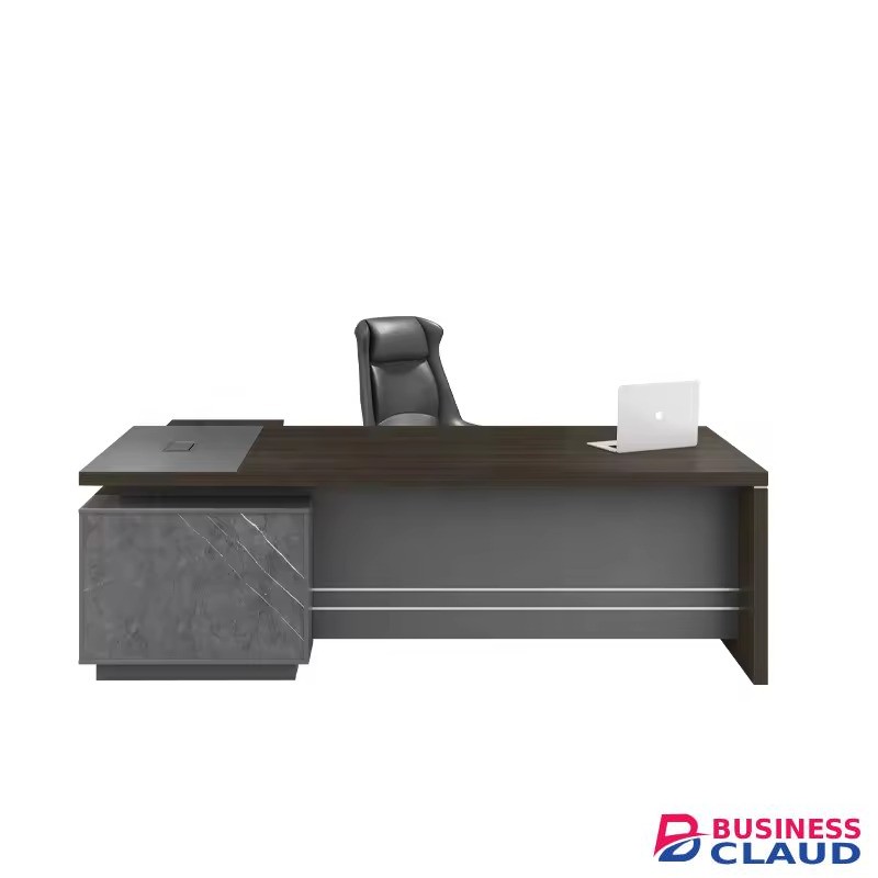 L-fashioned 1800mm executive desk - Furniture Mart