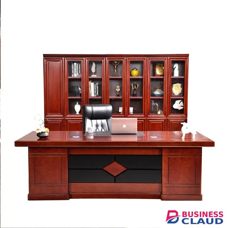 L-shaped 1.8 meters office table - Furniture Mart