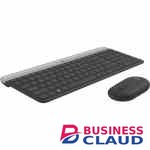 Logitech MK470 Slim Wireless Keyboard & Mouse Combo (Black)