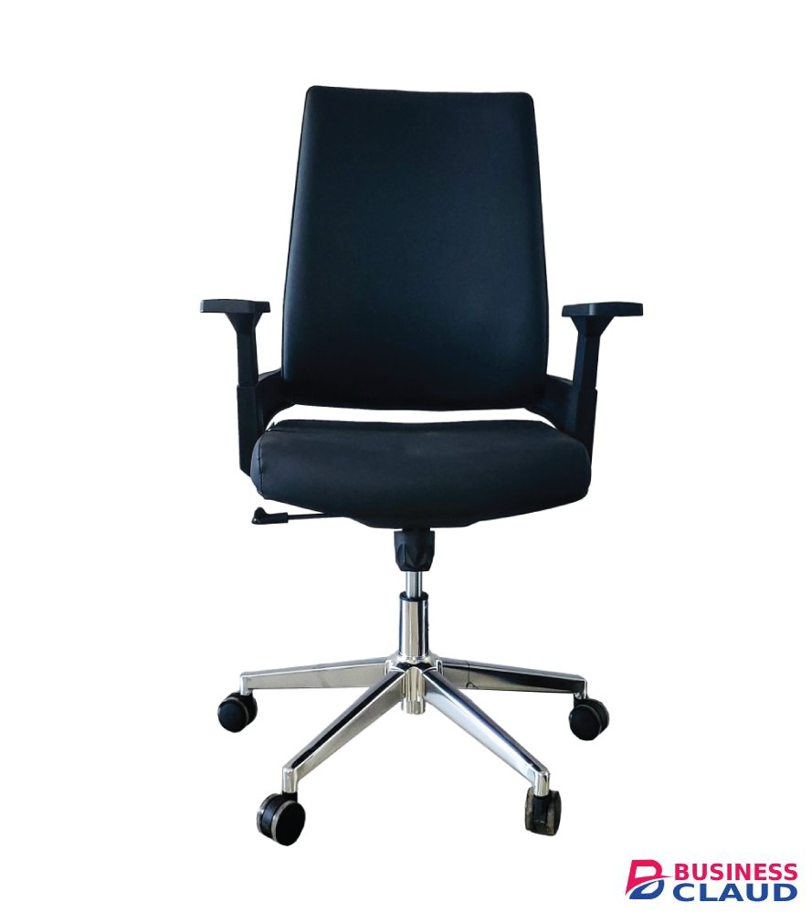 Mid Back Leather Executive Office Chair
