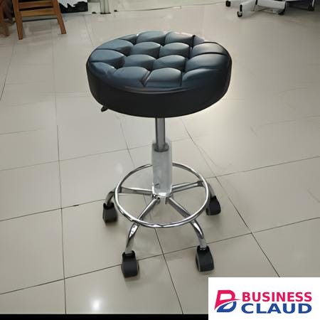 Height-Adjustable Lab Swivel Stool