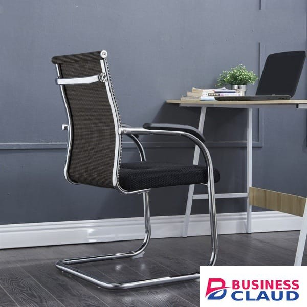 Visitor Mesh Cantilever Chair