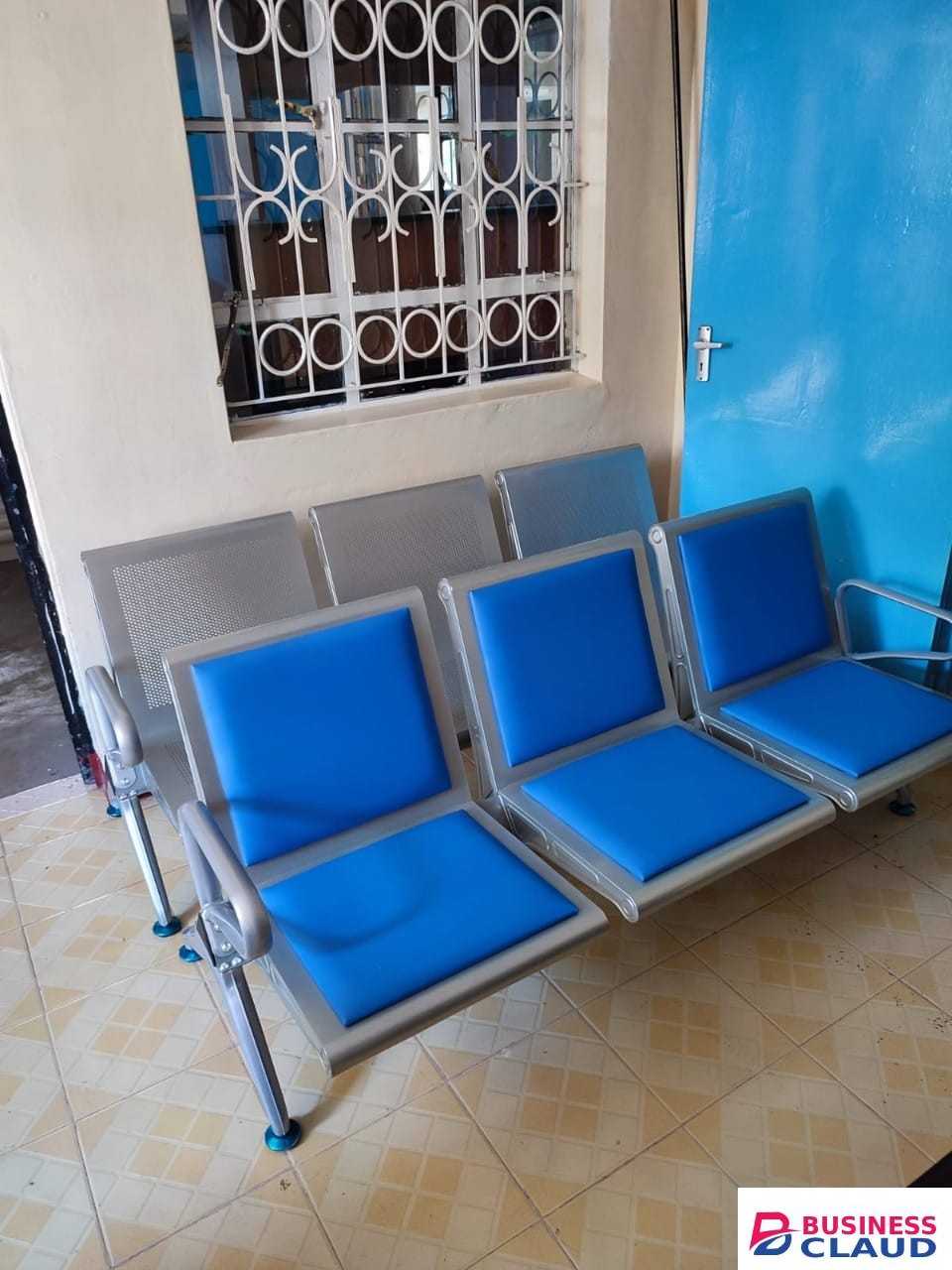 Heavy duty waiting bench.