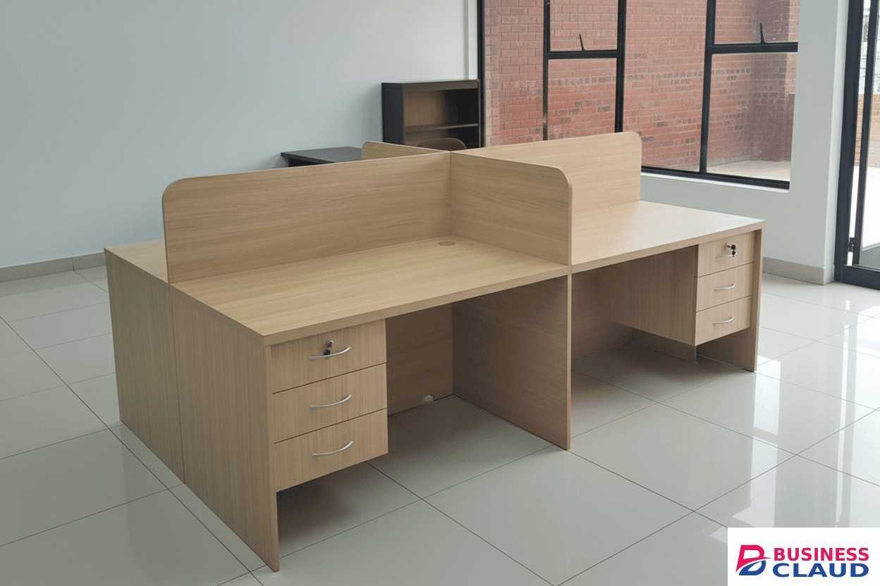 Four-Seater Workstation